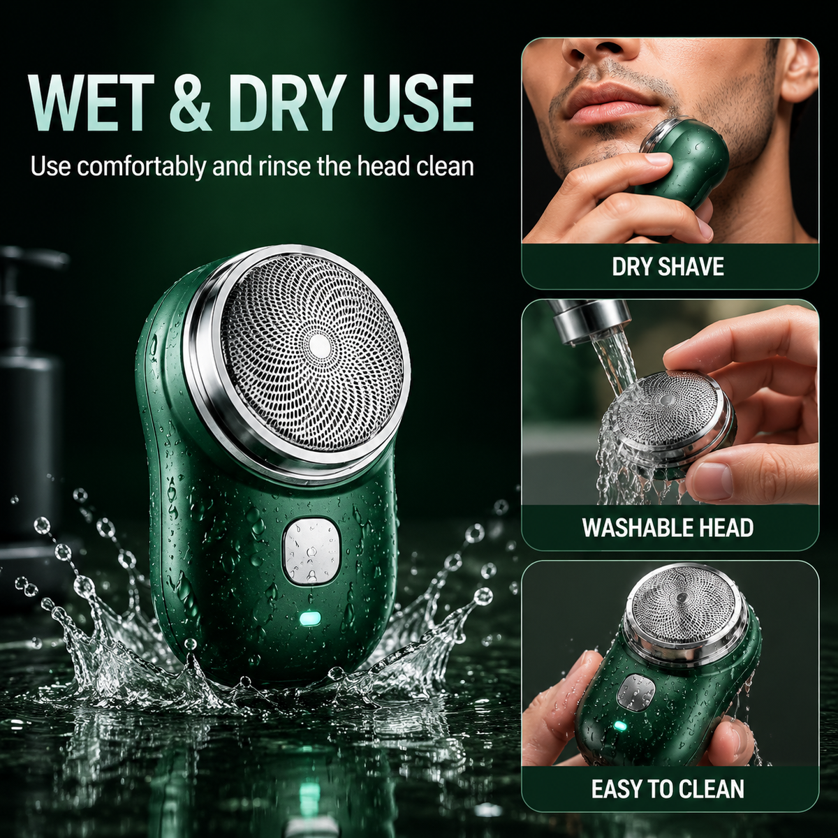 Mini Rechargeable Shaver
