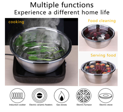 3-in-1 Vegetable Cutter with Drain Basket