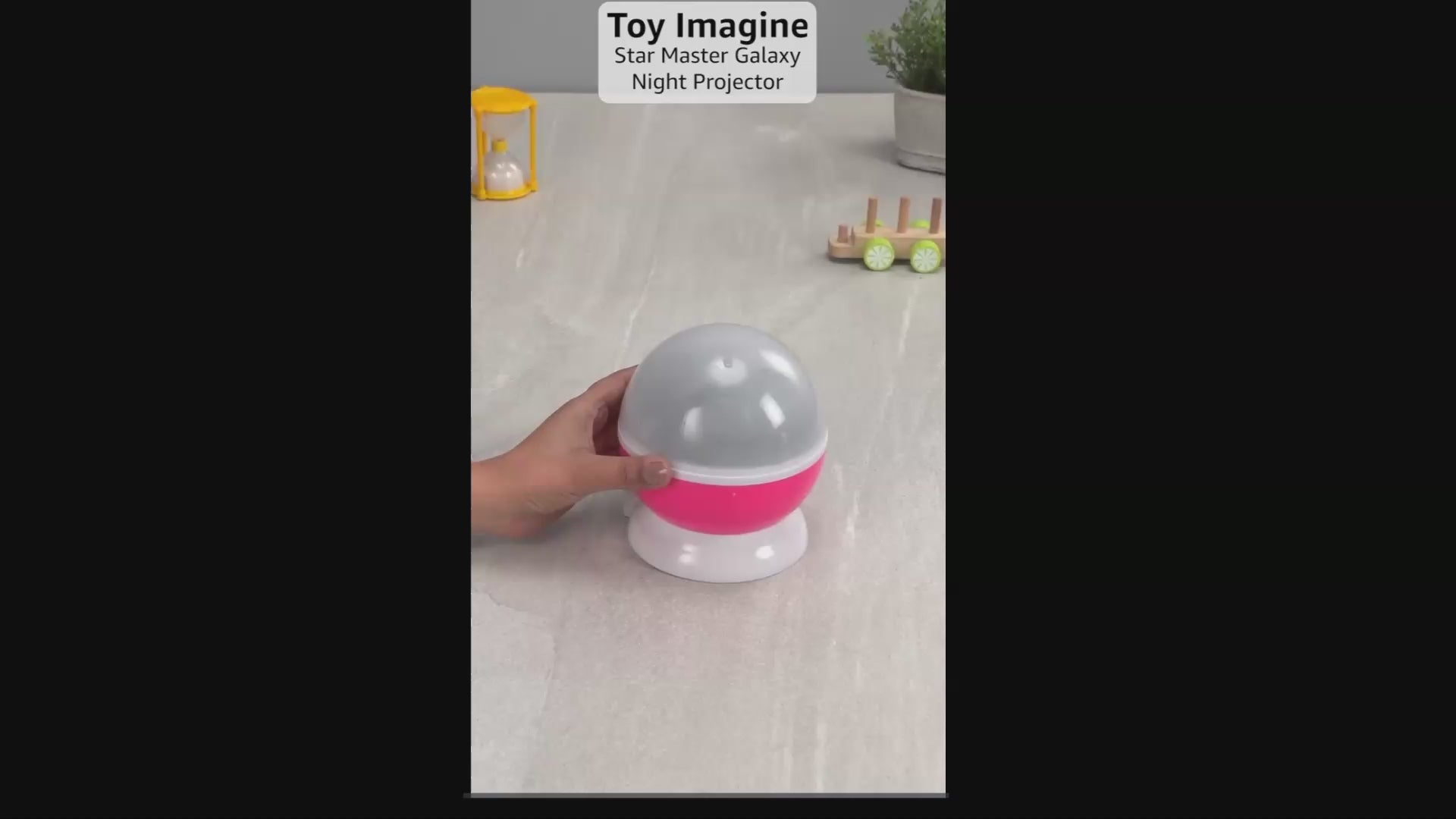Rotating LED Projector Light